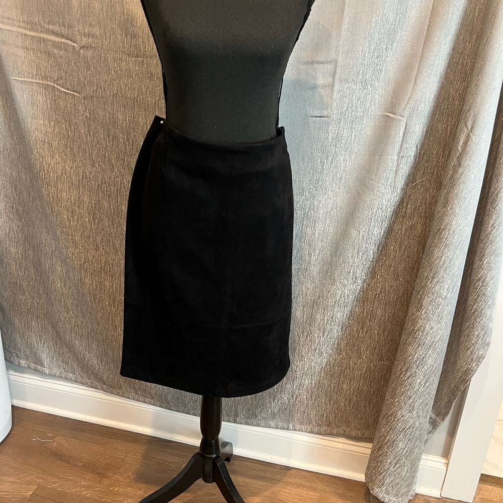 Preston & York Classic Black Pencil Skirt